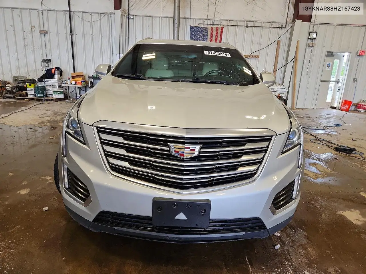 2017 Cadillac Xt5 VIN: 1GYKNARS8HZ167423 Lot: 57855816