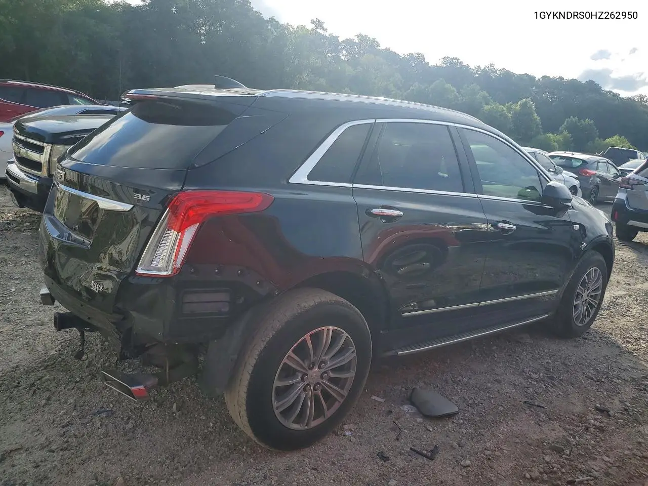 2017 Cadillac Xt5 Luxury VIN: 1GYKNDRS0HZ262950 Lot: 58360806