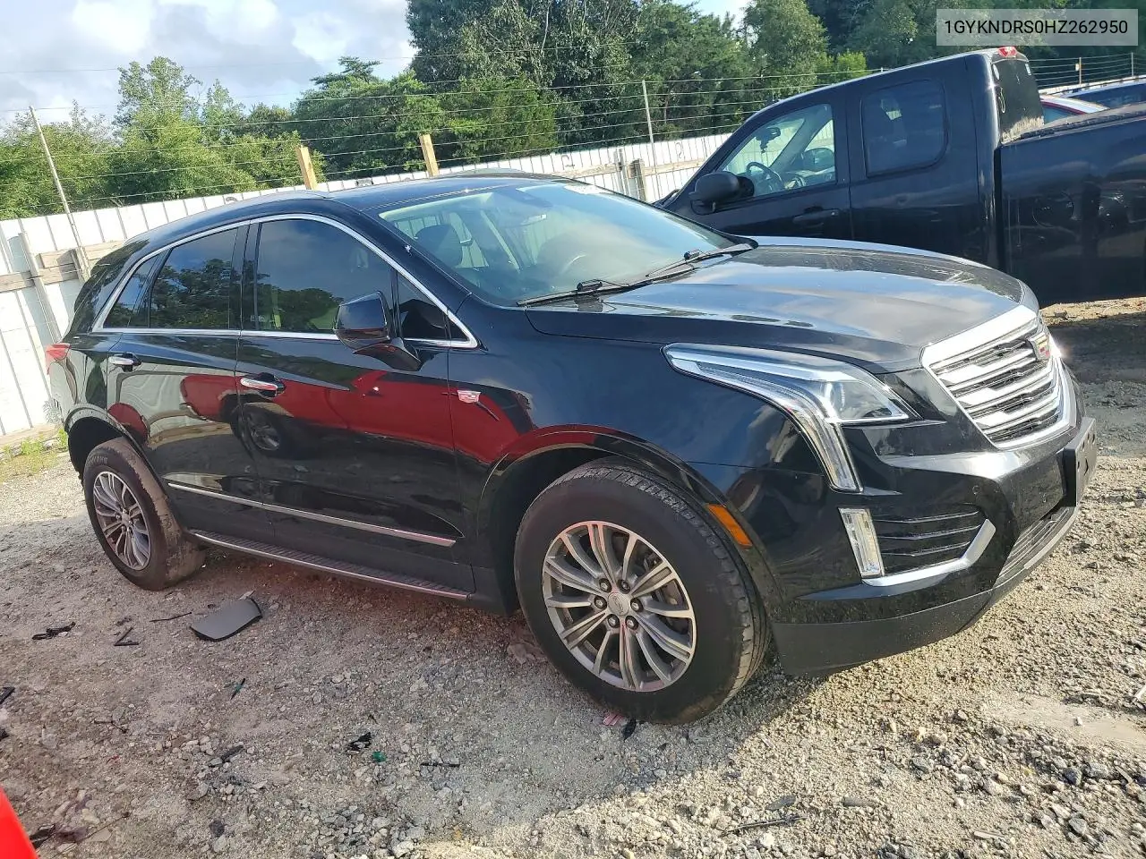2017 Cadillac Xt5 Luxury VIN: 1GYKNDRS0HZ262950 Lot: 58360806