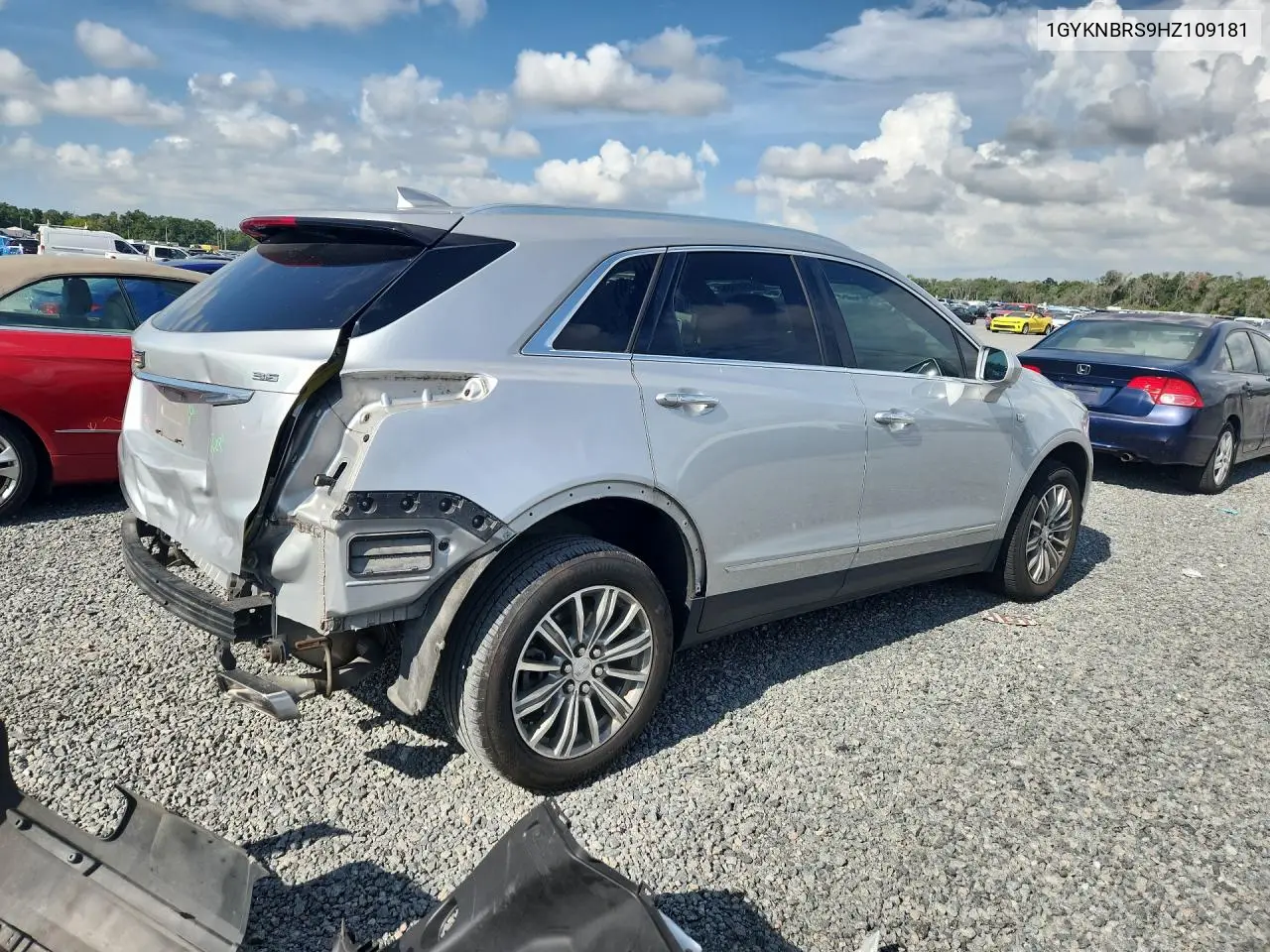 2017 Cadillac Xt5 Luxury VIN: 1GYKNBRS9HZ109181 Lot: 58545666
