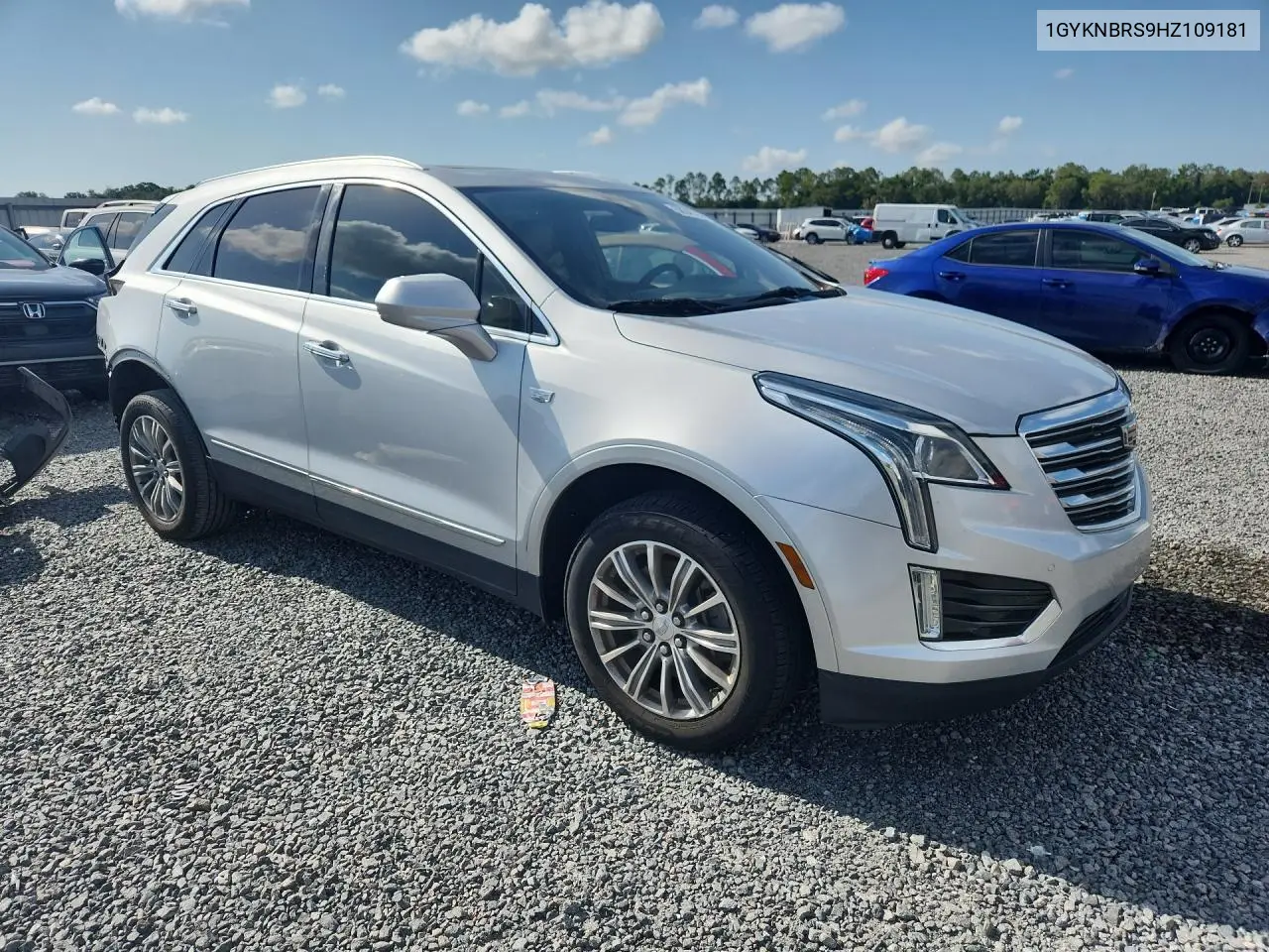 2017 Cadillac Xt5 Luxury VIN: 1GYKNBRS9HZ109181 Lot: 58545666