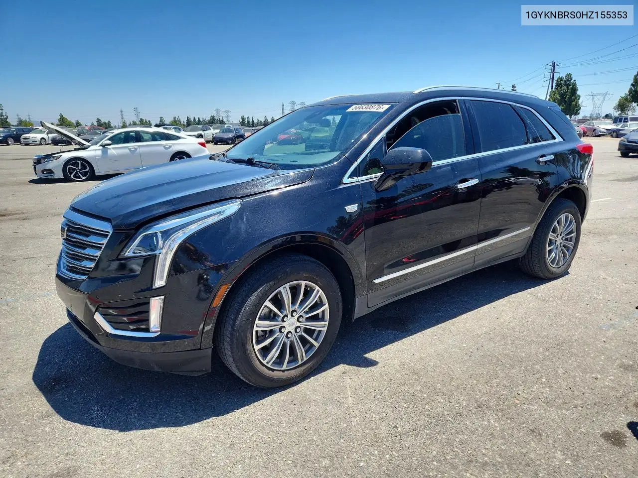 2017 Cadillac Xt5 Luxury VIN: 1GYKNBRS0HZ155353 Lot: 58630876