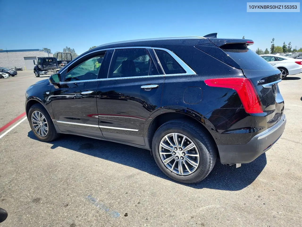 2017 Cadillac Xt5 Luxury VIN: 1GYKNBRS0HZ155353 Lot: 58630876