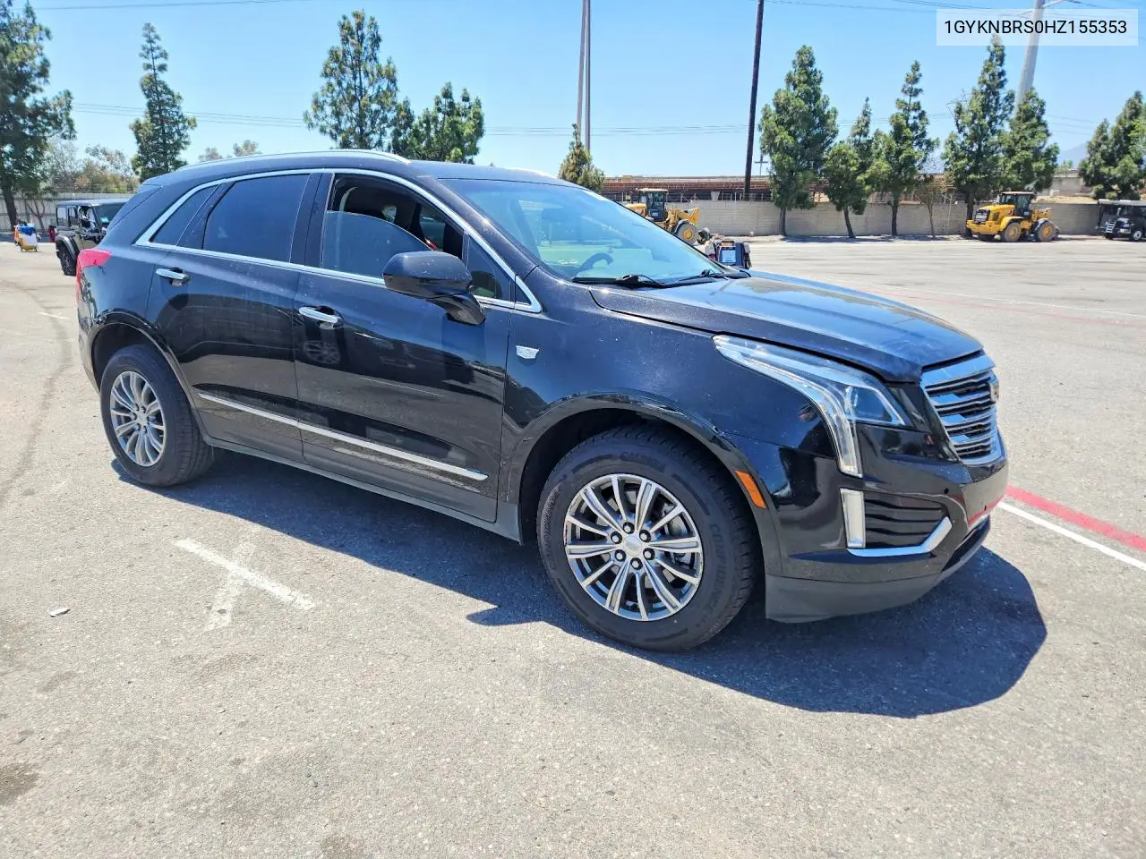 2017 Cadillac Xt5 Luxury VIN: 1GYKNBRS0HZ155353 Lot: 58630876