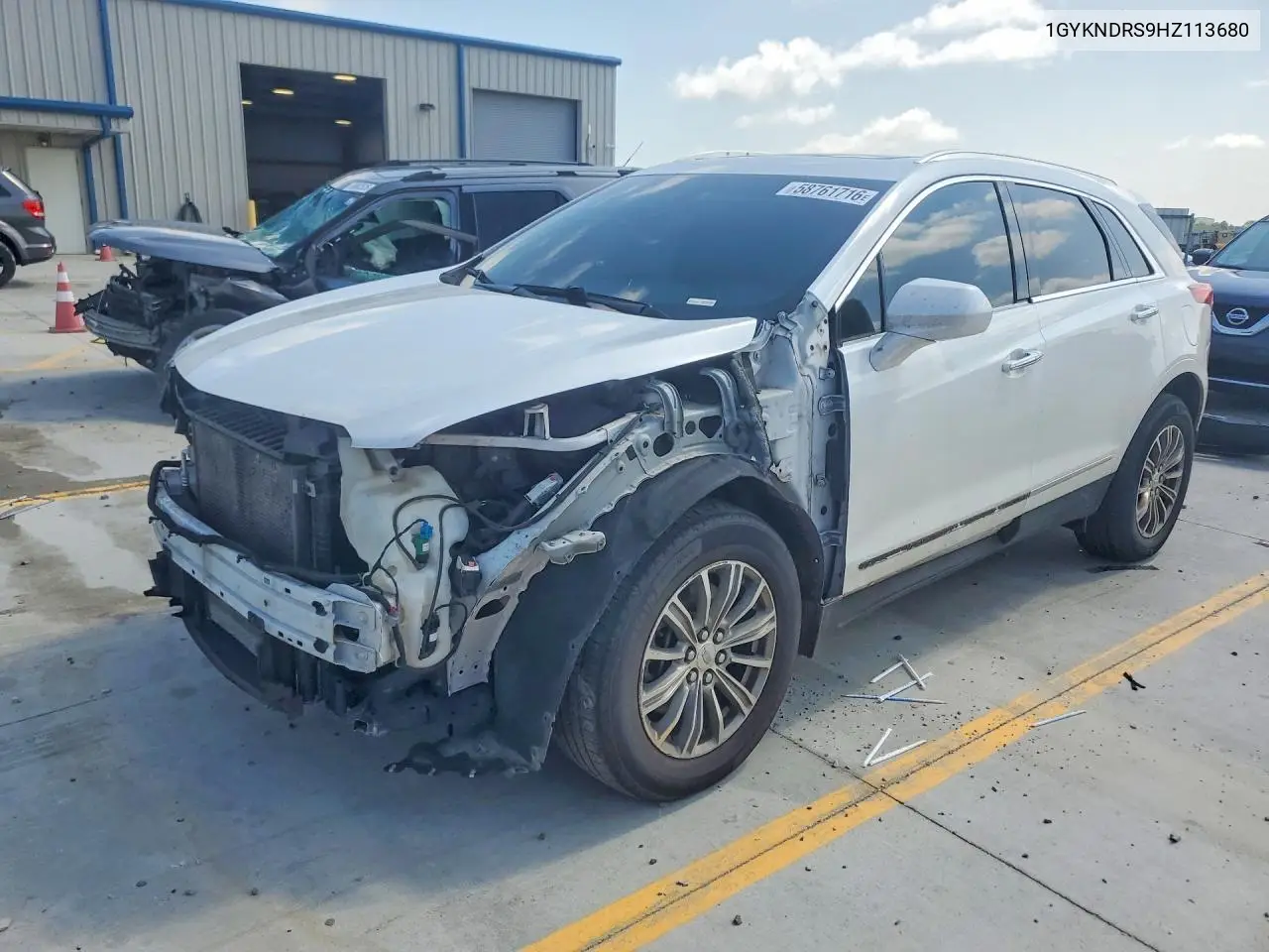 2017 Cadillac Xt5 Luxury VIN: 1GYKNDRS9HZ113680 Lot: 58761716