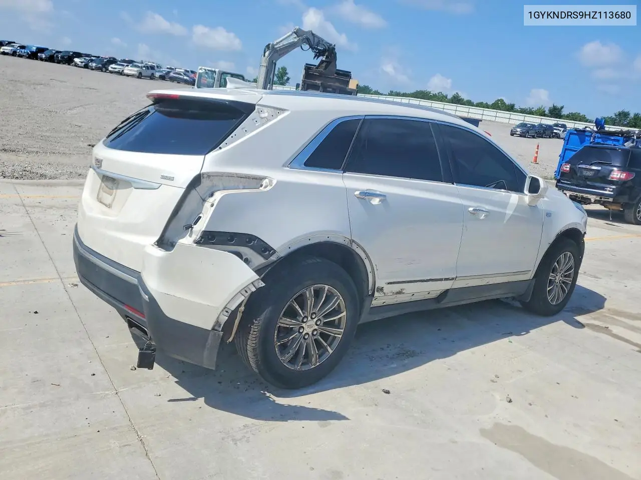 2017 Cadillac Xt5 Luxury VIN: 1GYKNDRS9HZ113680 Lot: 58761716