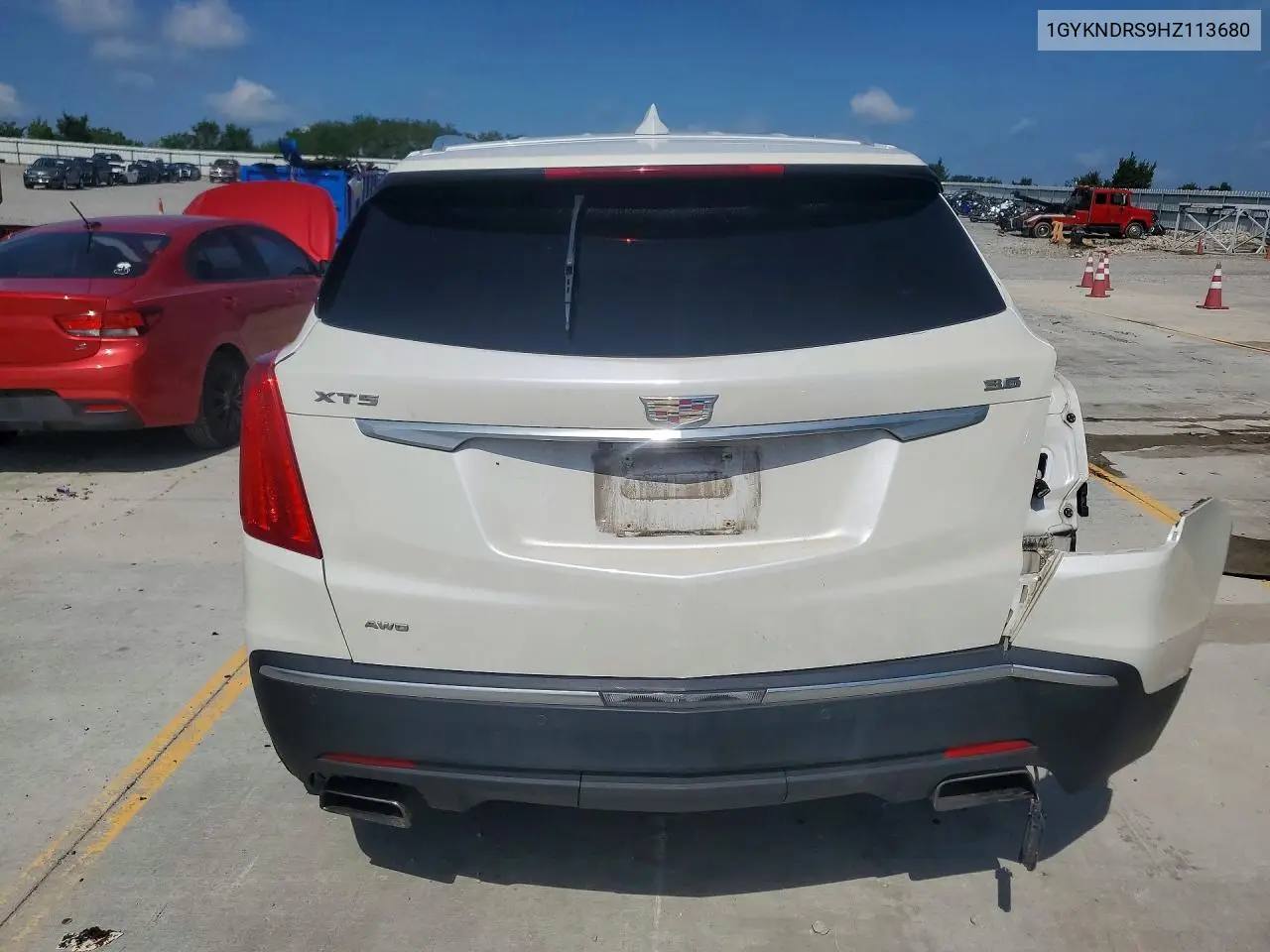 2017 Cadillac Xt5 Luxury VIN: 1GYKNDRS9HZ113680 Lot: 58761716