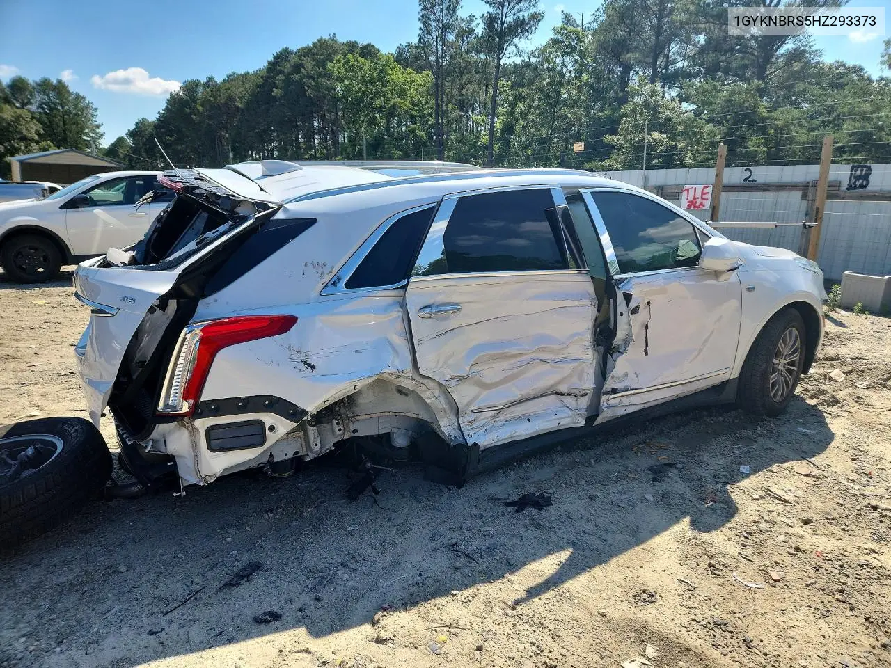 2017 Cadillac Xt5 Luxury VIN: 1GYKNBRS5HZ293373 Lot: 58976946