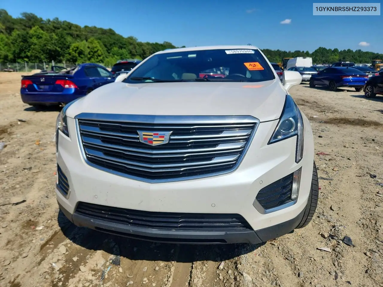 2017 Cadillac Xt5 Luxury VIN: 1GYKNBRS5HZ293373 Lot: 58976946