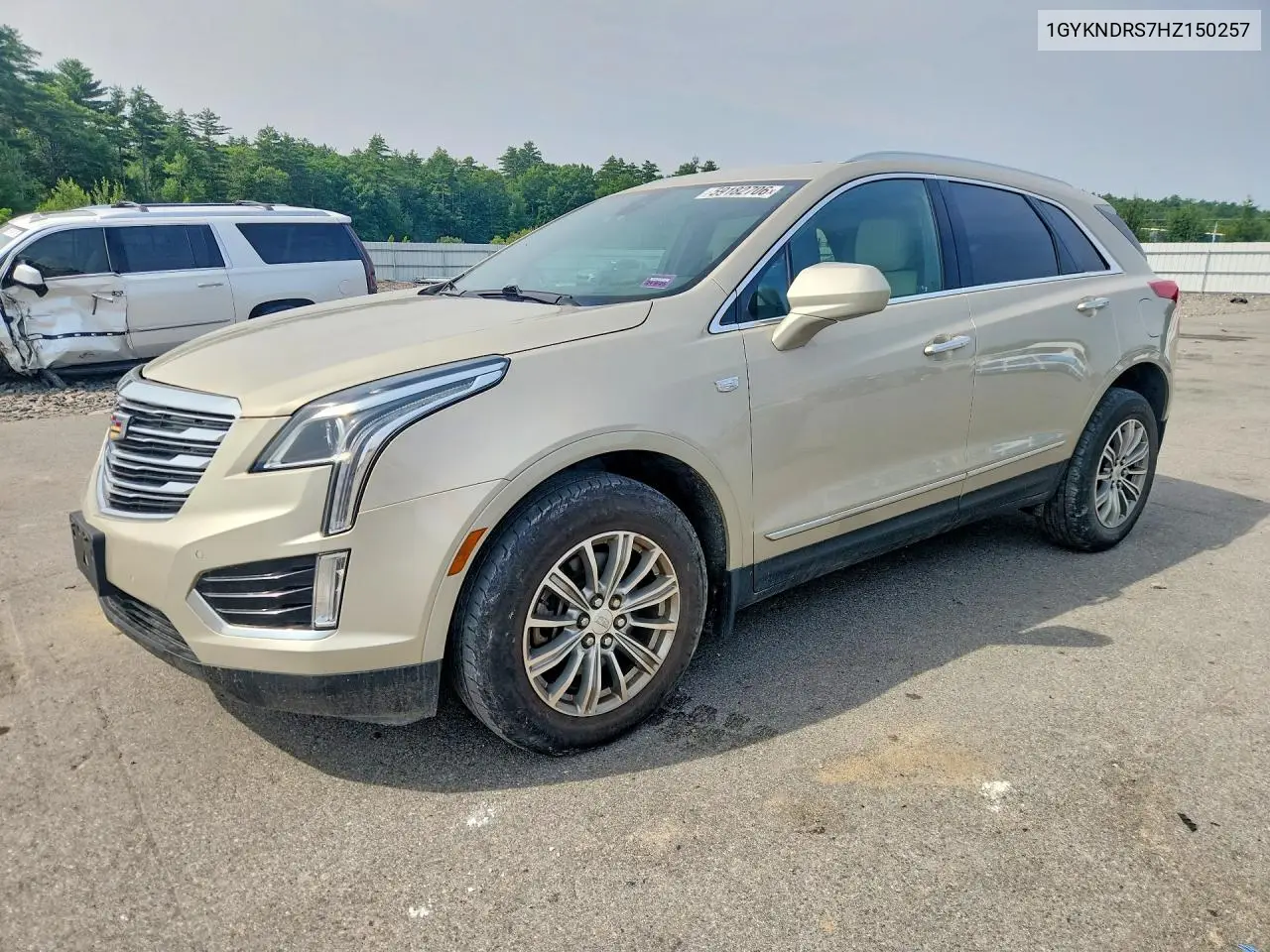 2017 Cadillac Xt5 Luxury VIN: 1GYKNDRS7HZ150257 Lot: 59182706