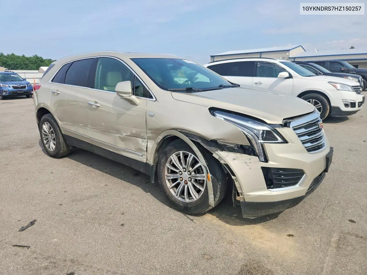 2017 Cadillac Xt5 Luxury VIN: 1GYKNDRS7HZ150257 Lot: 59182706