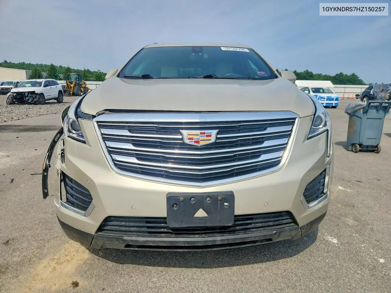 2017 Cadillac Xt5 Luxury VIN: 1GYKNDRS7HZ150257 Lot: 59182706