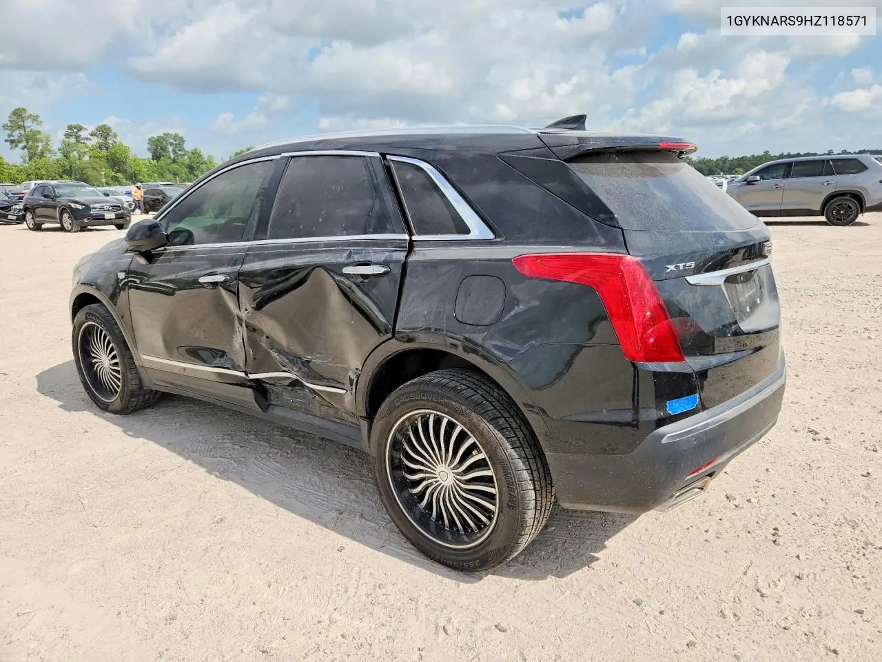 2017 Cadillac Xt5 VIN: 1GYKNARS9HZ118571 Lot: 59257296