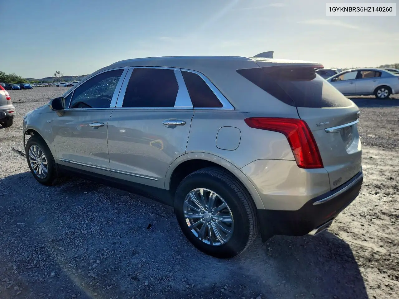 2017 Cadillac Xt5 Luxury VIN: 1GYKNBRS6HZ140260 Lot: 59269496