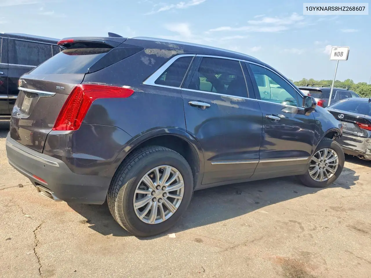 2017 Cadillac Xt5 VIN: 1GYKNARS8HZ268607 Lot: 59555926