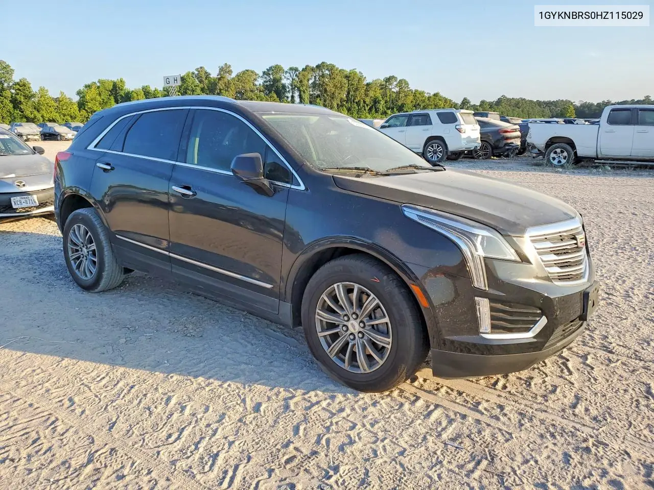 2017 Cadillac Xt5 Luxury VIN: 1GYKNBRS0HZ115029 Lot: 59639576