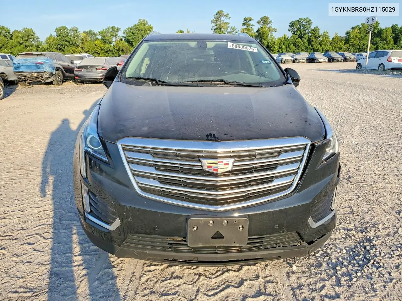 2017 Cadillac Xt5 Luxury VIN: 1GYKNBRS0HZ115029 Lot: 59639576
