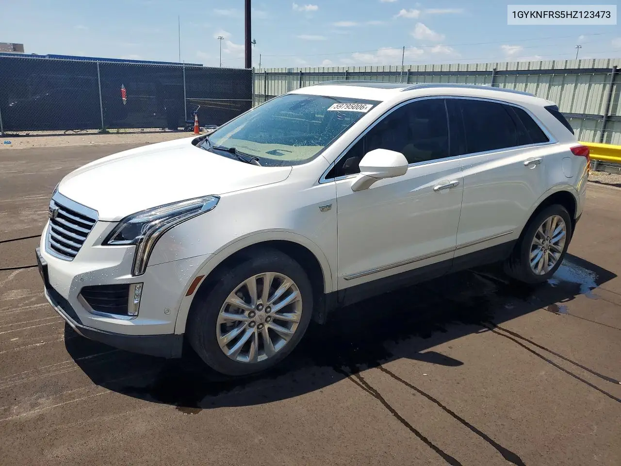 2017 Cadillac Xt5 Platinum VIN: 1GYKNFRS5HZ123473 Lot: 59795006