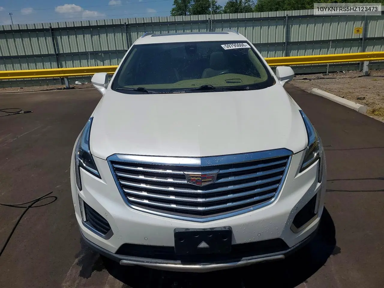 2017 Cadillac Xt5 Platinum VIN: 1GYKNFRS5HZ123473 Lot: 59795006