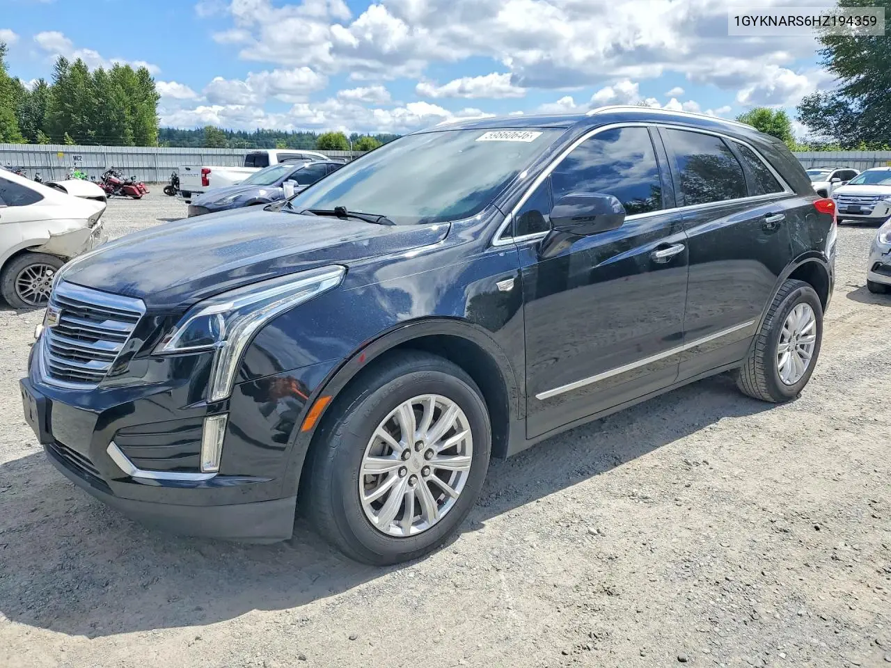 2017 Cadillac Xt5 VIN: 1GYKNARS6HZ194359 Lot: 59860646