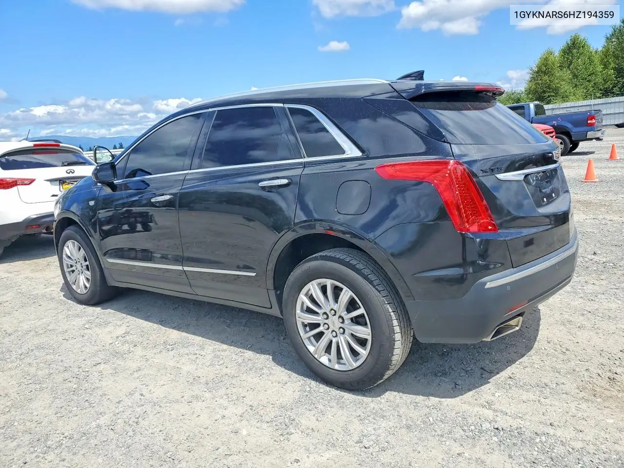 2017 Cadillac Xt5 VIN: 1GYKNARS6HZ194359 Lot: 59860646