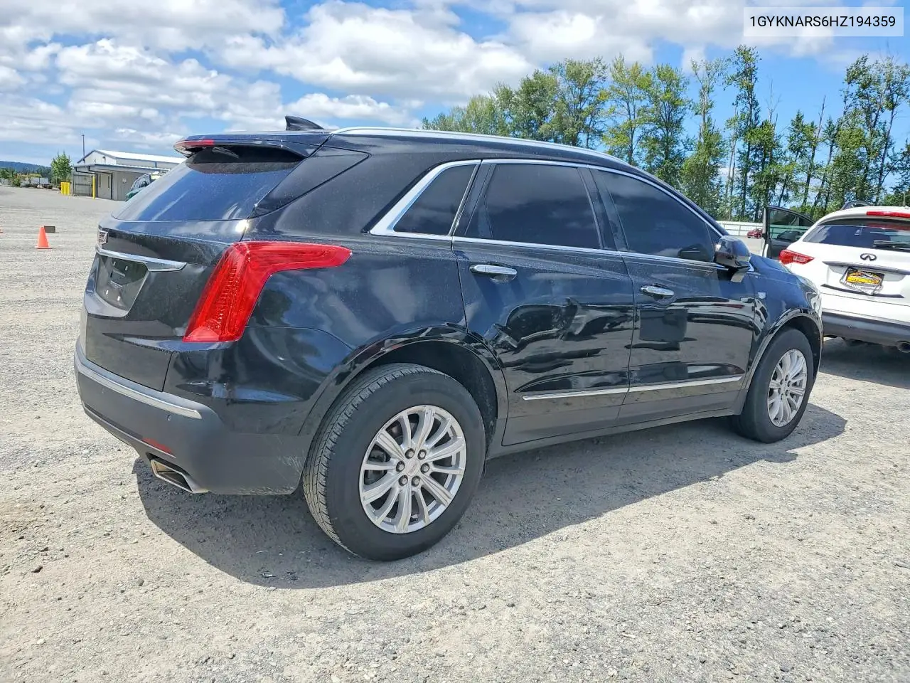 2017 Cadillac Xt5 VIN: 1GYKNARS6HZ194359 Lot: 59860646
