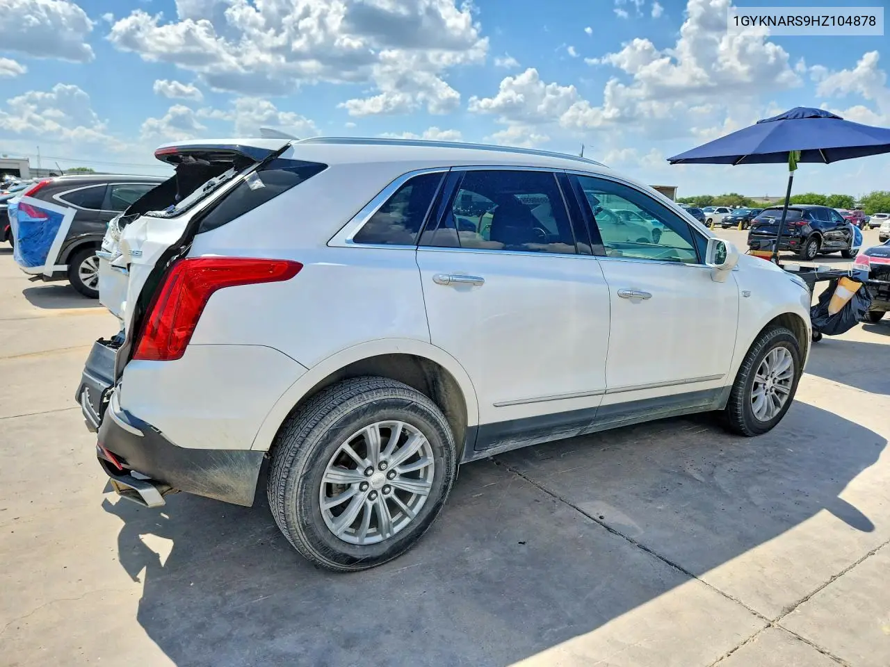 2017 Cadillac Xt5 VIN: 1GYKNARS9HZ104878 Lot: 59906696