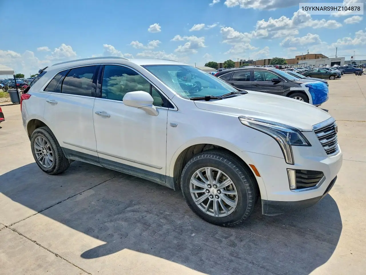 2017 Cadillac Xt5 VIN: 1GYKNARS9HZ104878 Lot: 59906696