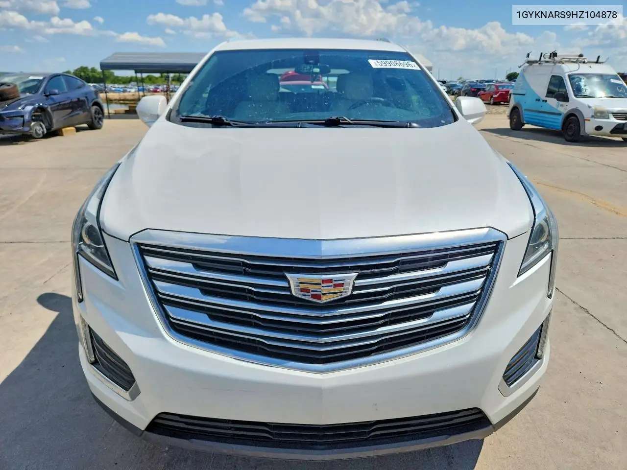 2017 Cadillac Xt5 VIN: 1GYKNARS9HZ104878 Lot: 59906696