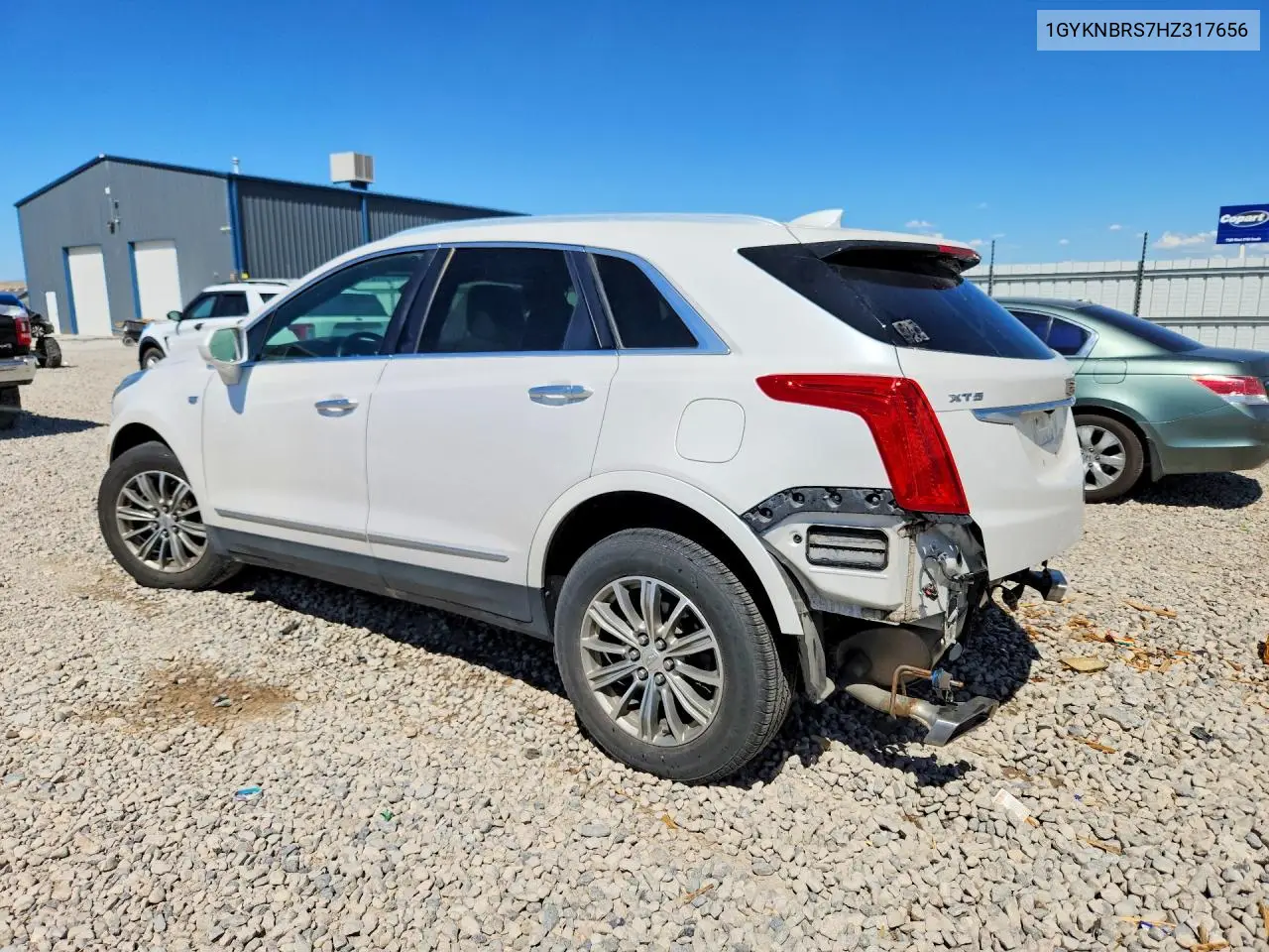 2017 Cadillac Xt5 Luxury VIN: 1GYKNBRS7HZ317656 Lot: 59922416