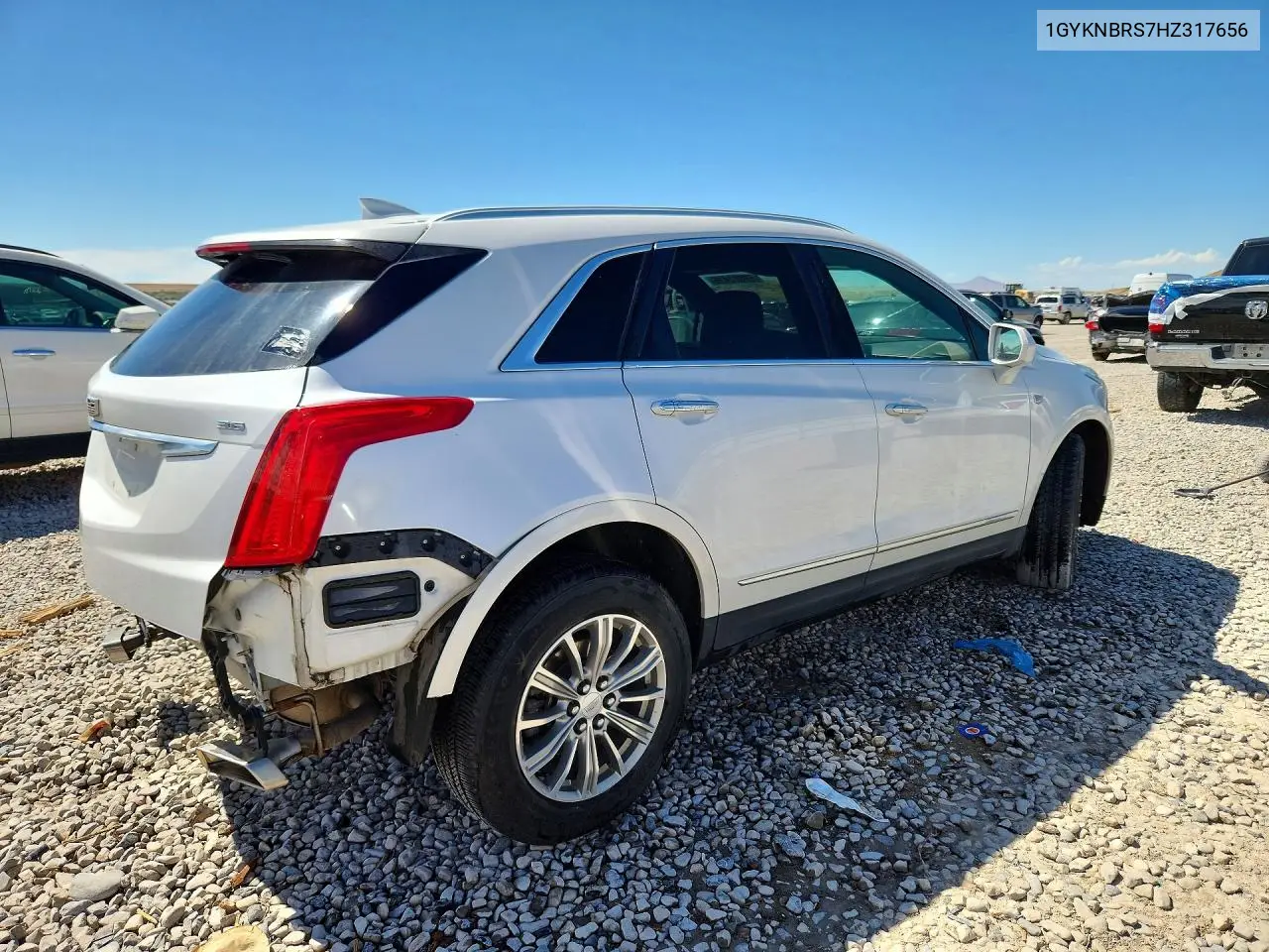 2017 Cadillac Xt5 Luxury VIN: 1GYKNBRS7HZ317656 Lot: 59922416