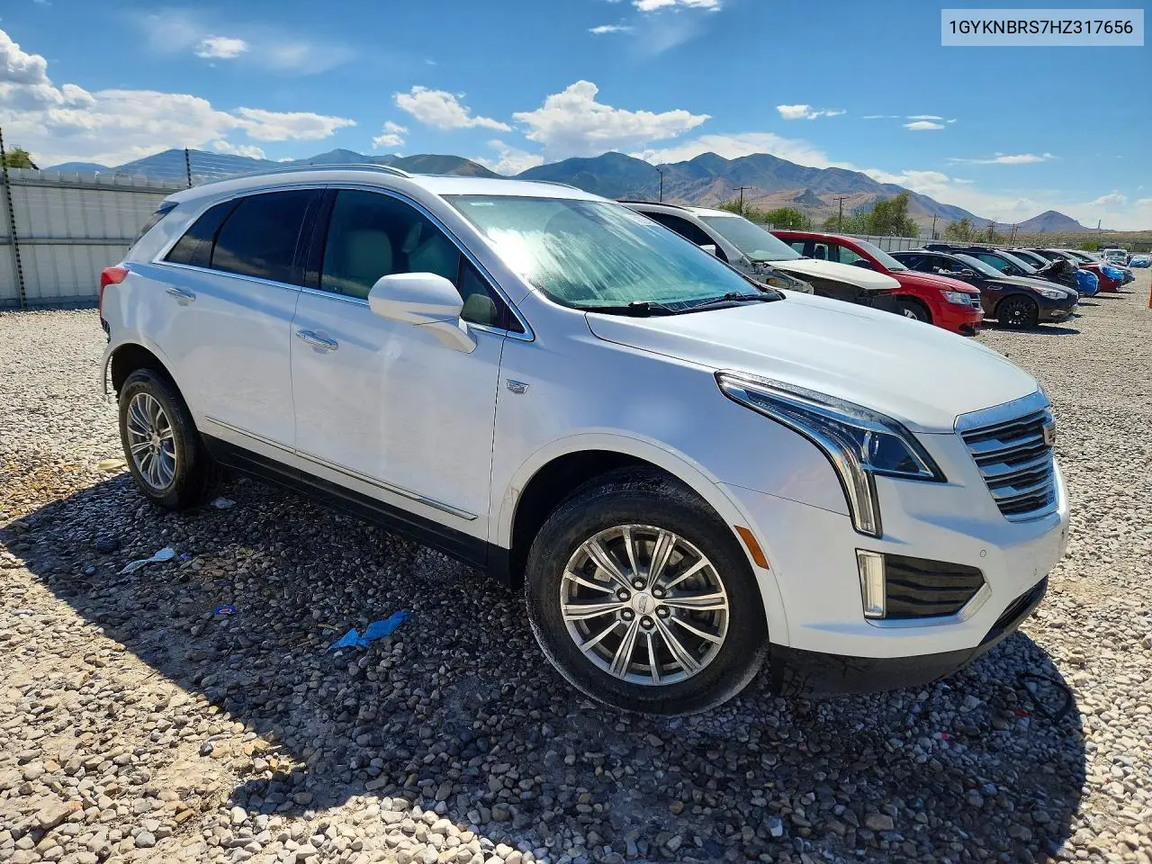 2017 Cadillac Xt5 Luxury VIN: 1GYKNBRS7HZ317656 Lot: 59922416
