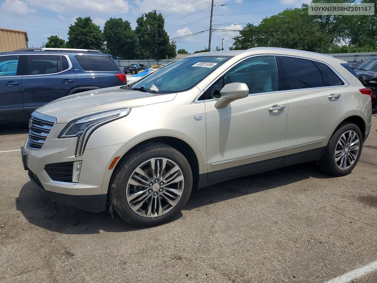 2017 Cadillac Xt5 Premium Luxury VIN: 1GYKNERS8HZ201187 Lot: 60001856