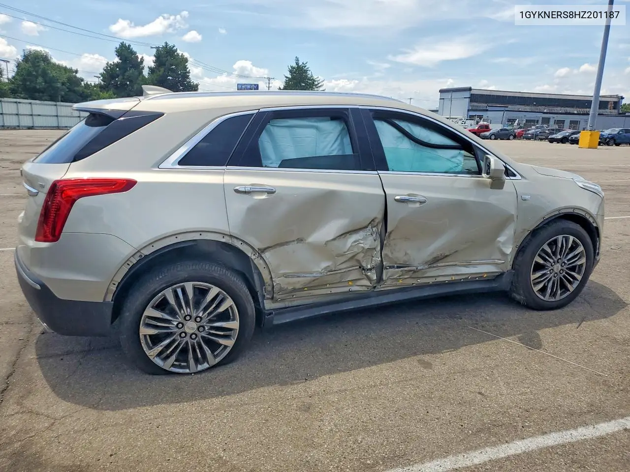 2017 Cadillac Xt5 Premium Luxury VIN: 1GYKNERS8HZ201187 Lot: 60001856