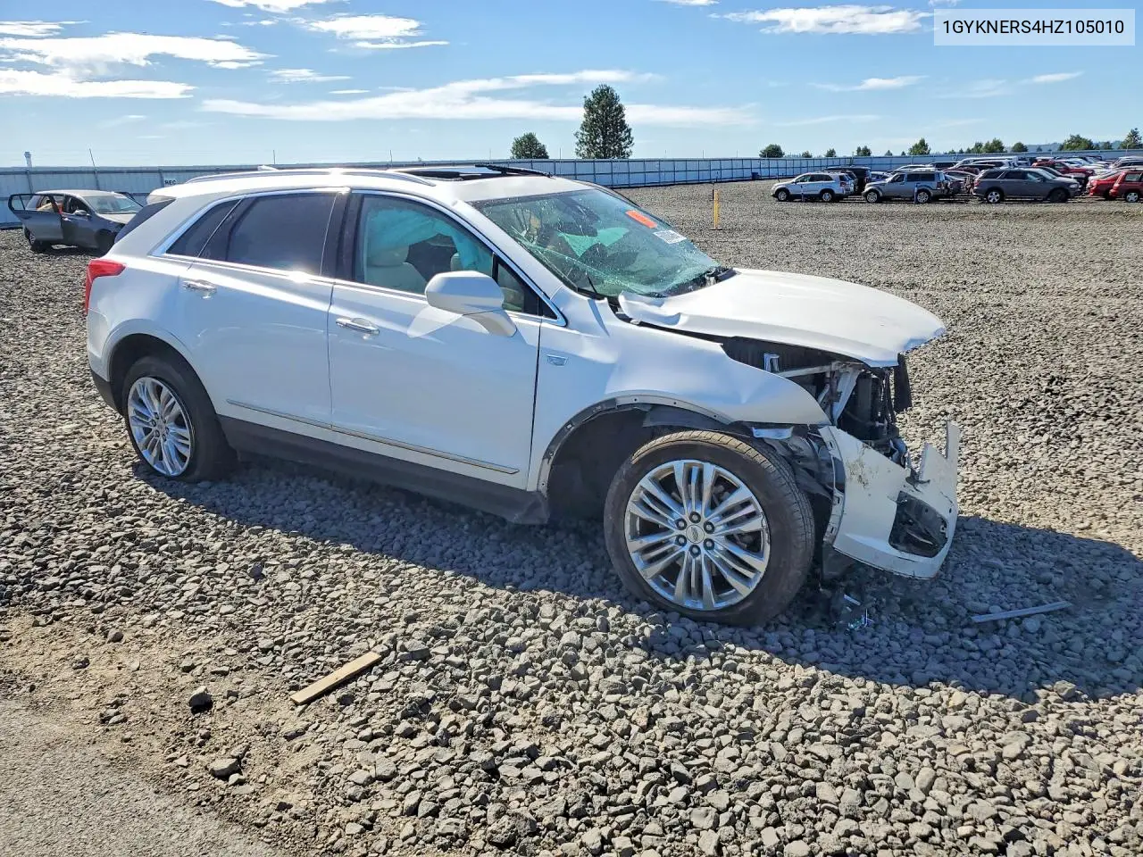 2017 Cadillac Xt5 Premium Luxury VIN: 1GYKNERS4HZ105010 Lot: 60008486