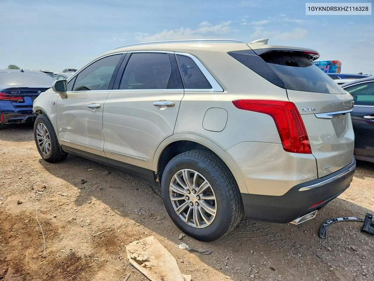 2017 Cadillac Xt5 Luxury VIN: 1GYKNDRSXHZ116328 Lot: 60309656