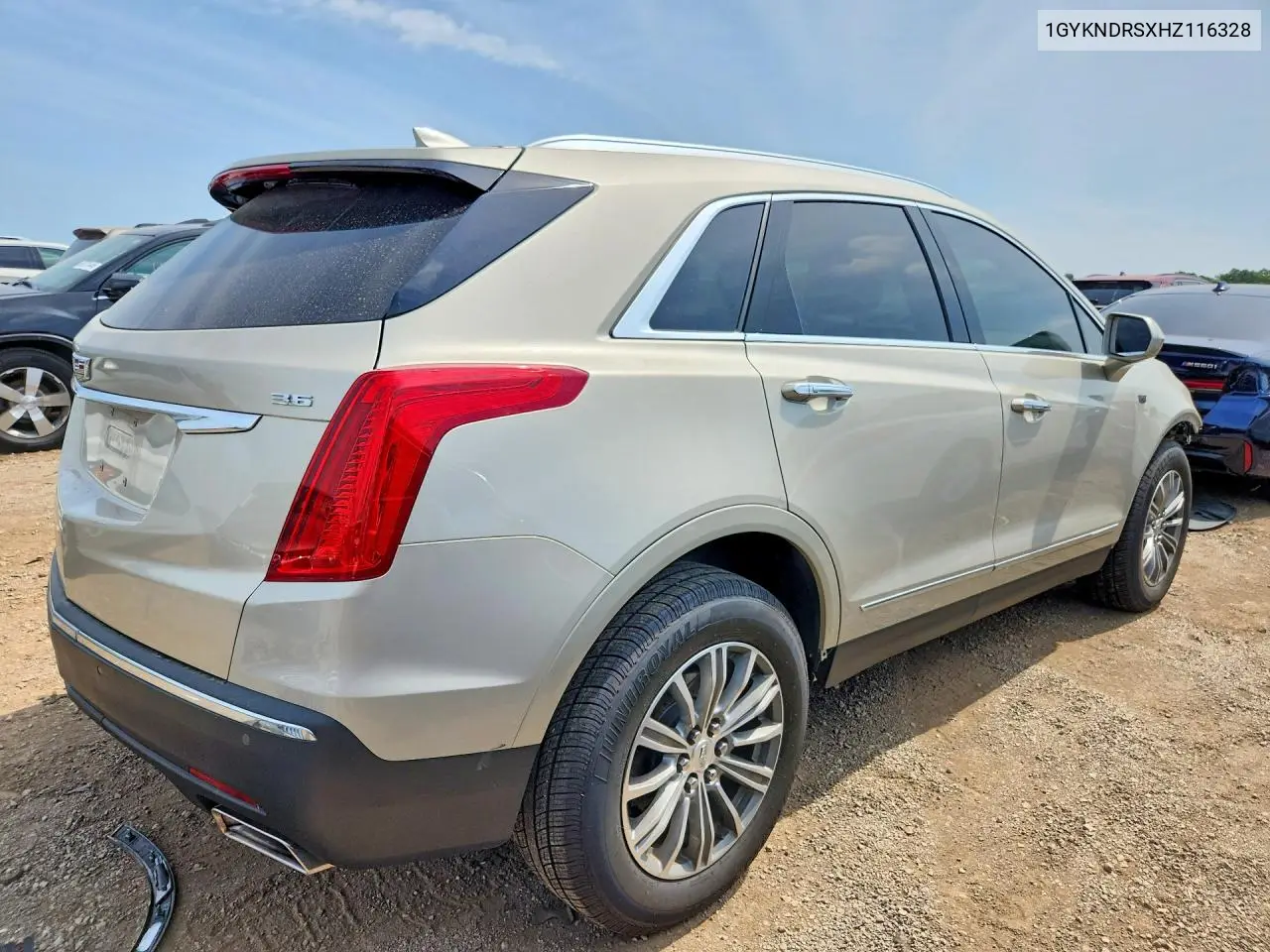 2017 Cadillac Xt5 Luxury VIN: 1GYKNDRSXHZ116328 Lot: 60309656