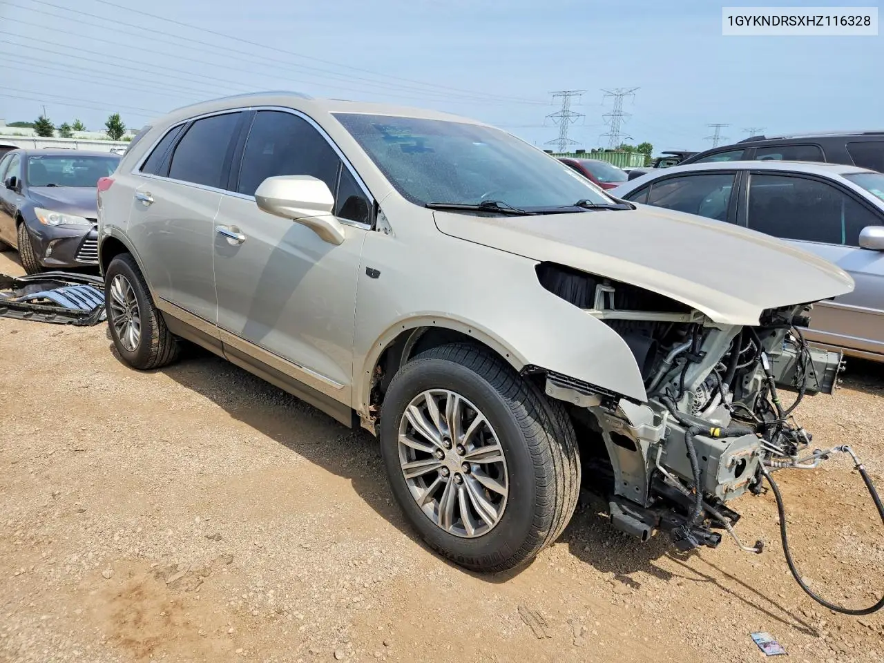 2017 Cadillac Xt5 Luxury VIN: 1GYKNDRSXHZ116328 Lot: 60309656