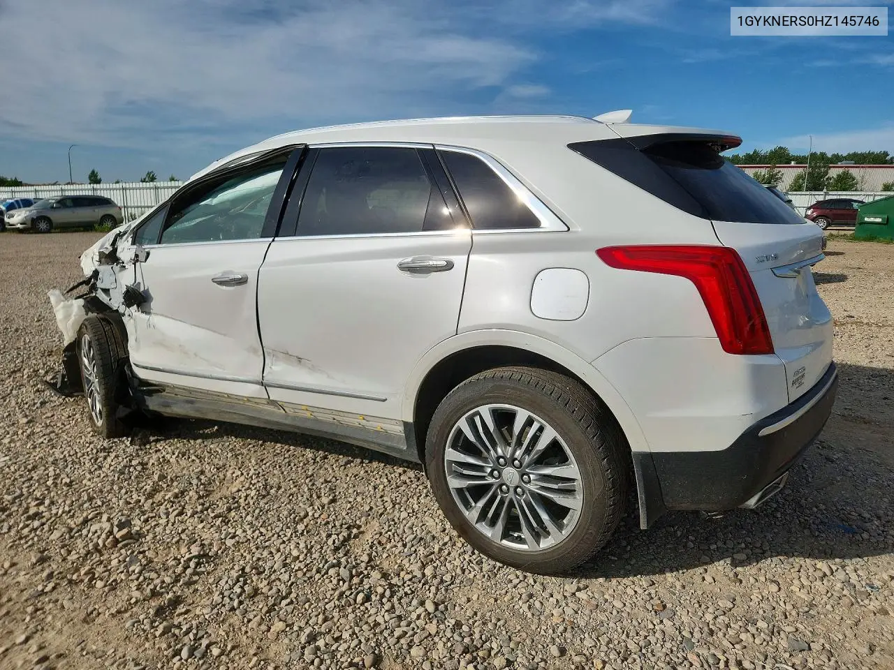 2017 Cadillac Xt5 Premium Luxury VIN: 1GYKNERS0HZ145746 Lot: 60394026