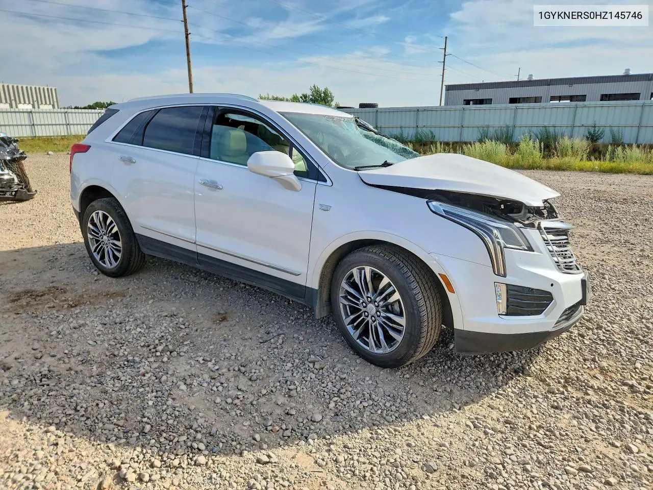 2017 Cadillac Xt5 Premium Luxury VIN: 1GYKNERS0HZ145746 Lot: 60394026
