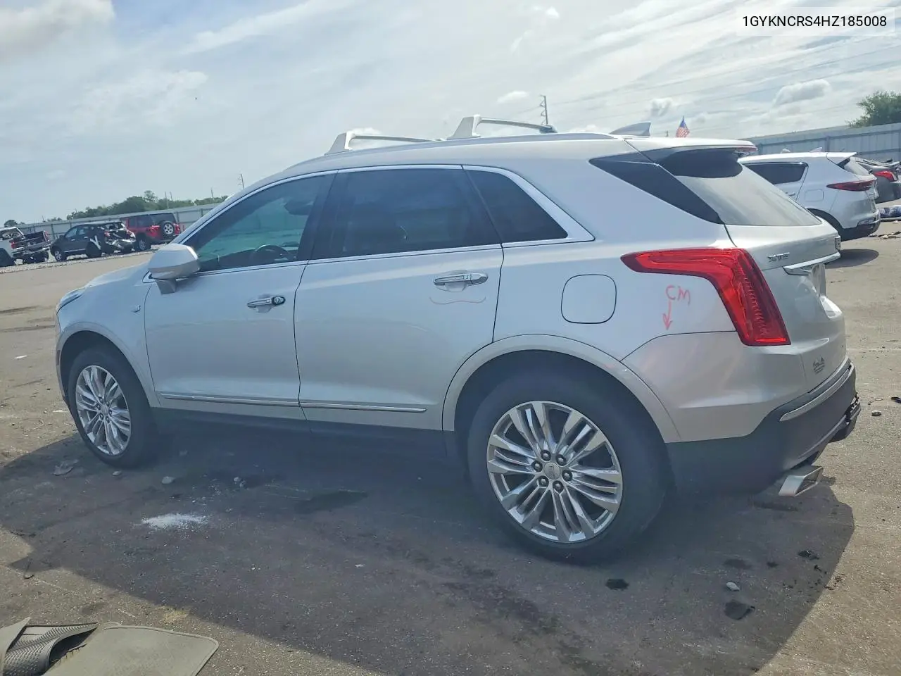 2017 Cadillac Xt5 Premium Luxury VIN: 1GYKNCRS4HZ185008 Lot: 60411096