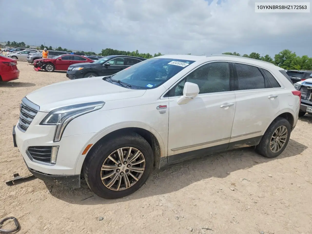 2017 Cadillac Xt5 Luxury VIN: 1GYKNBRS8HZ172563 Lot: 60450586