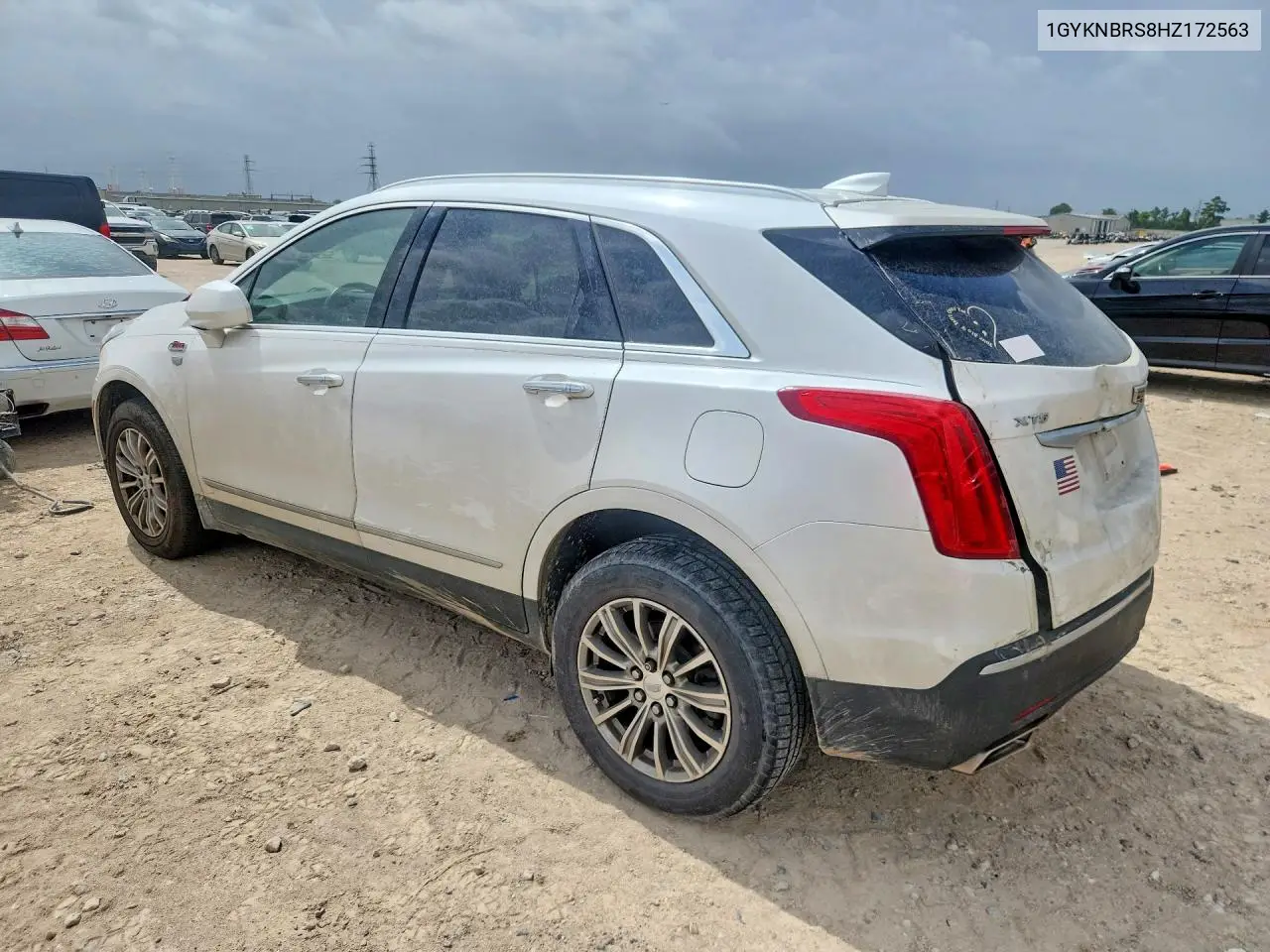 2017 Cadillac Xt5 Luxury VIN: 1GYKNBRS8HZ172563 Lot: 60450586