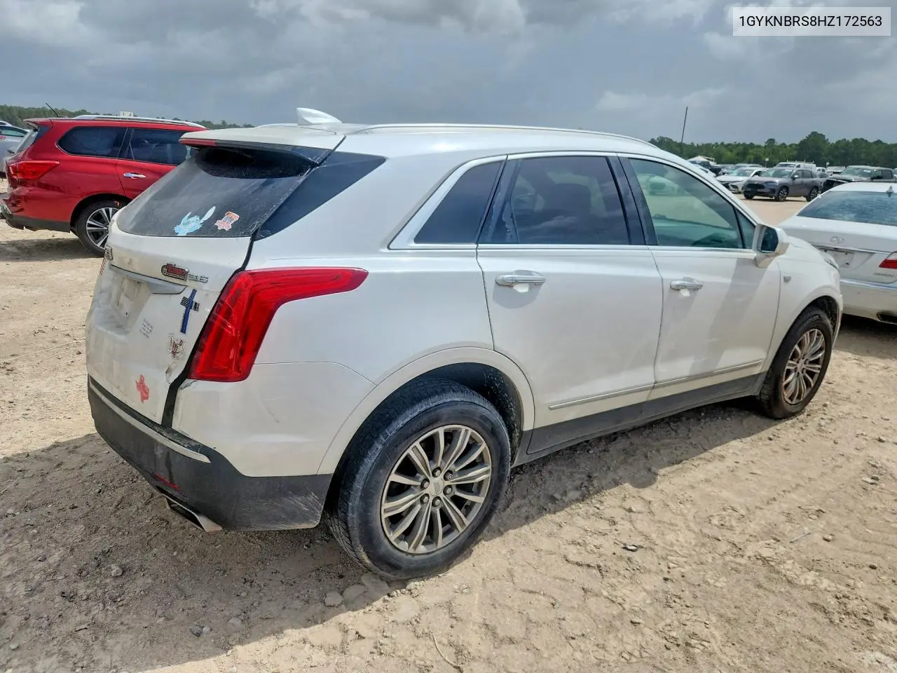 2017 Cadillac Xt5 Luxury VIN: 1GYKNBRS8HZ172563 Lot: 60450586