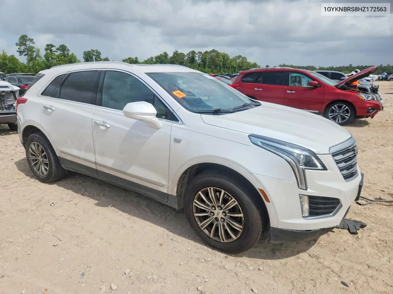 2017 Cadillac Xt5 Luxury VIN: 1GYKNBRS8HZ172563 Lot: 60450586