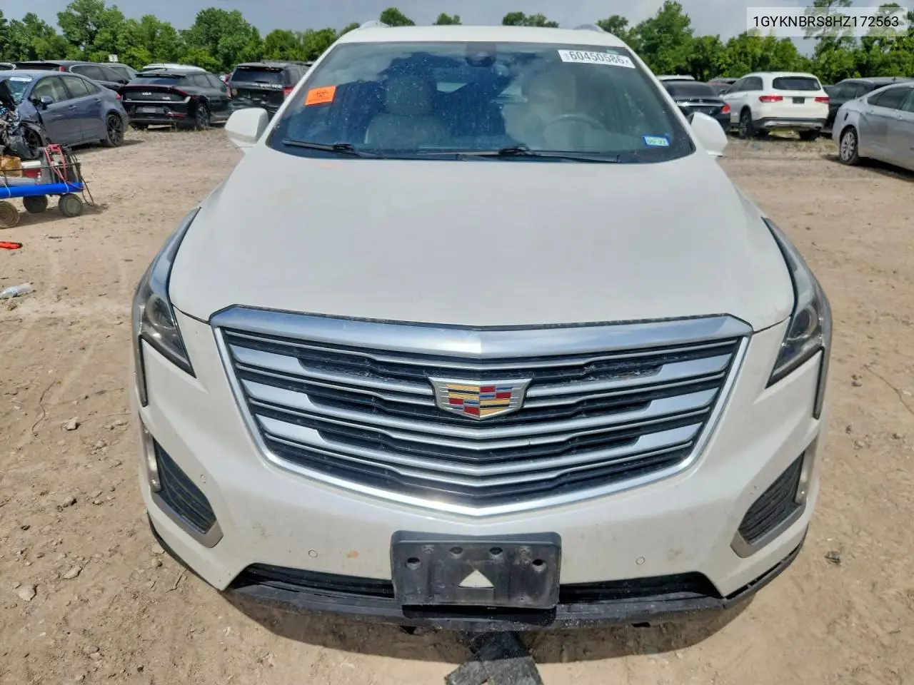 2017 Cadillac Xt5 Luxury VIN: 1GYKNBRS8HZ172563 Lot: 60450586