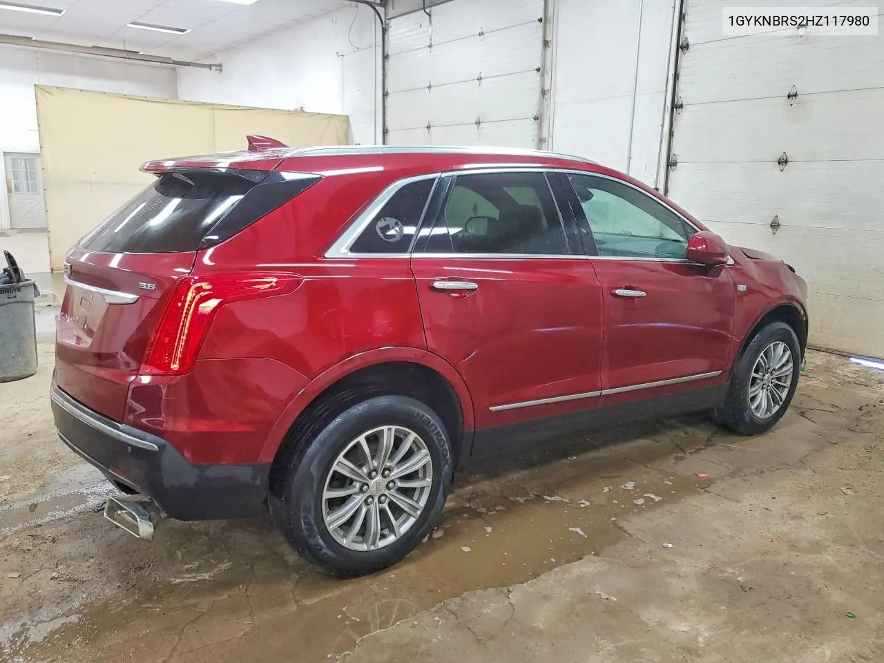 2017 Cadillac Xt5 Luxury VIN: 1GYKNBRS2HZ117980 Lot: 60472126
