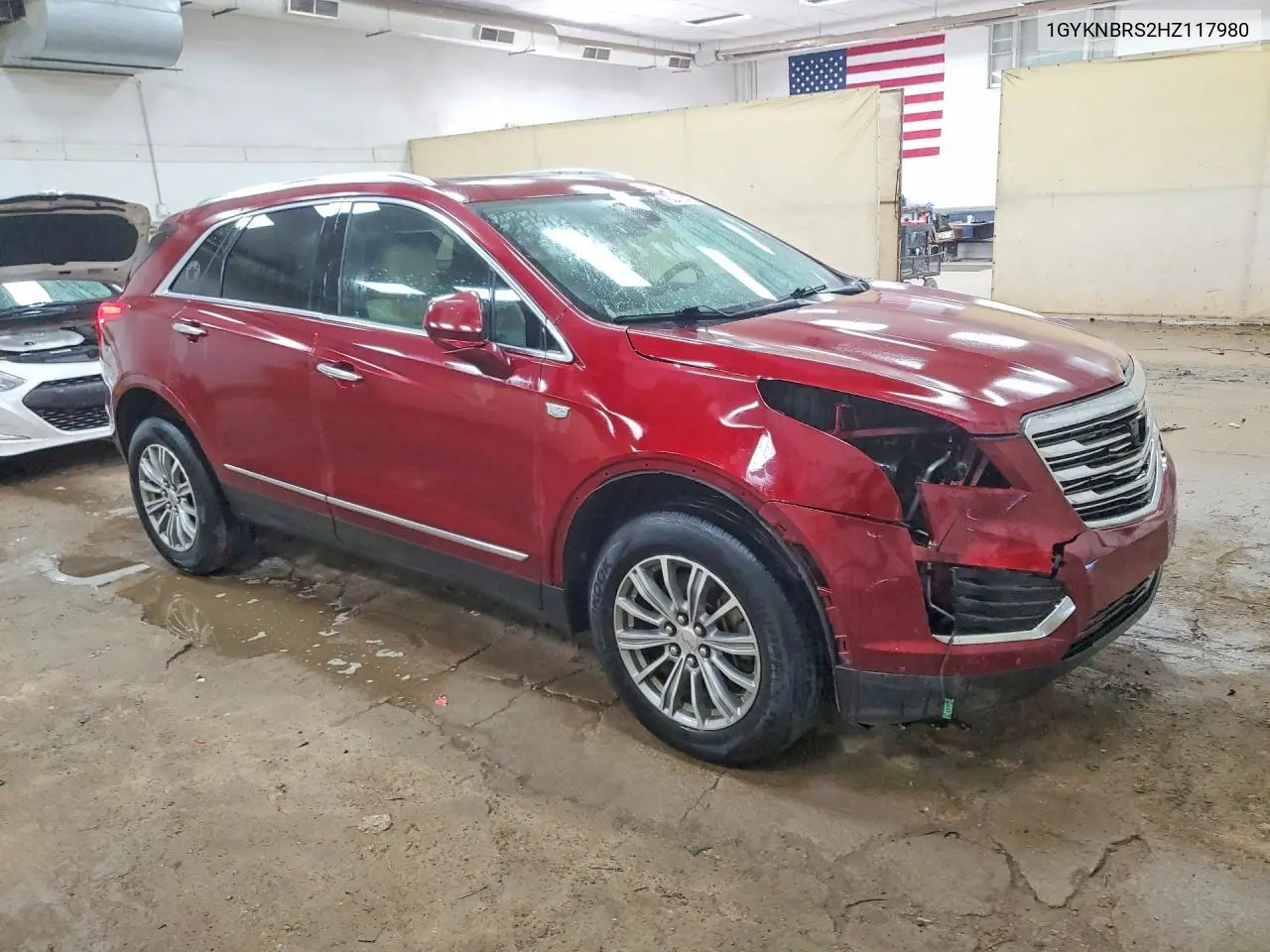 2017 Cadillac Xt5 Luxury VIN: 1GYKNBRS2HZ117980 Lot: 60472126