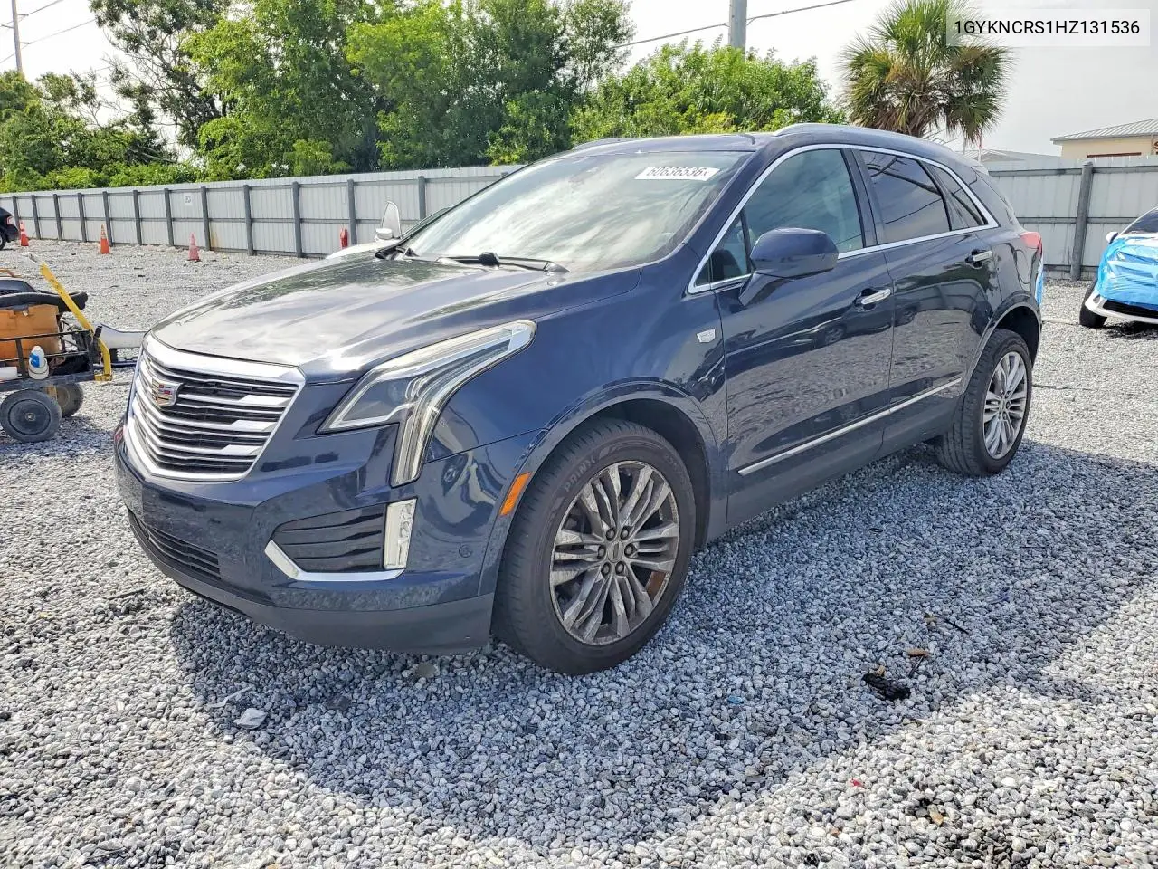 2017 Cadillac Xt5 Premium Luxury VIN: 1GYKNCRS1HZ131536 Lot: 60636536