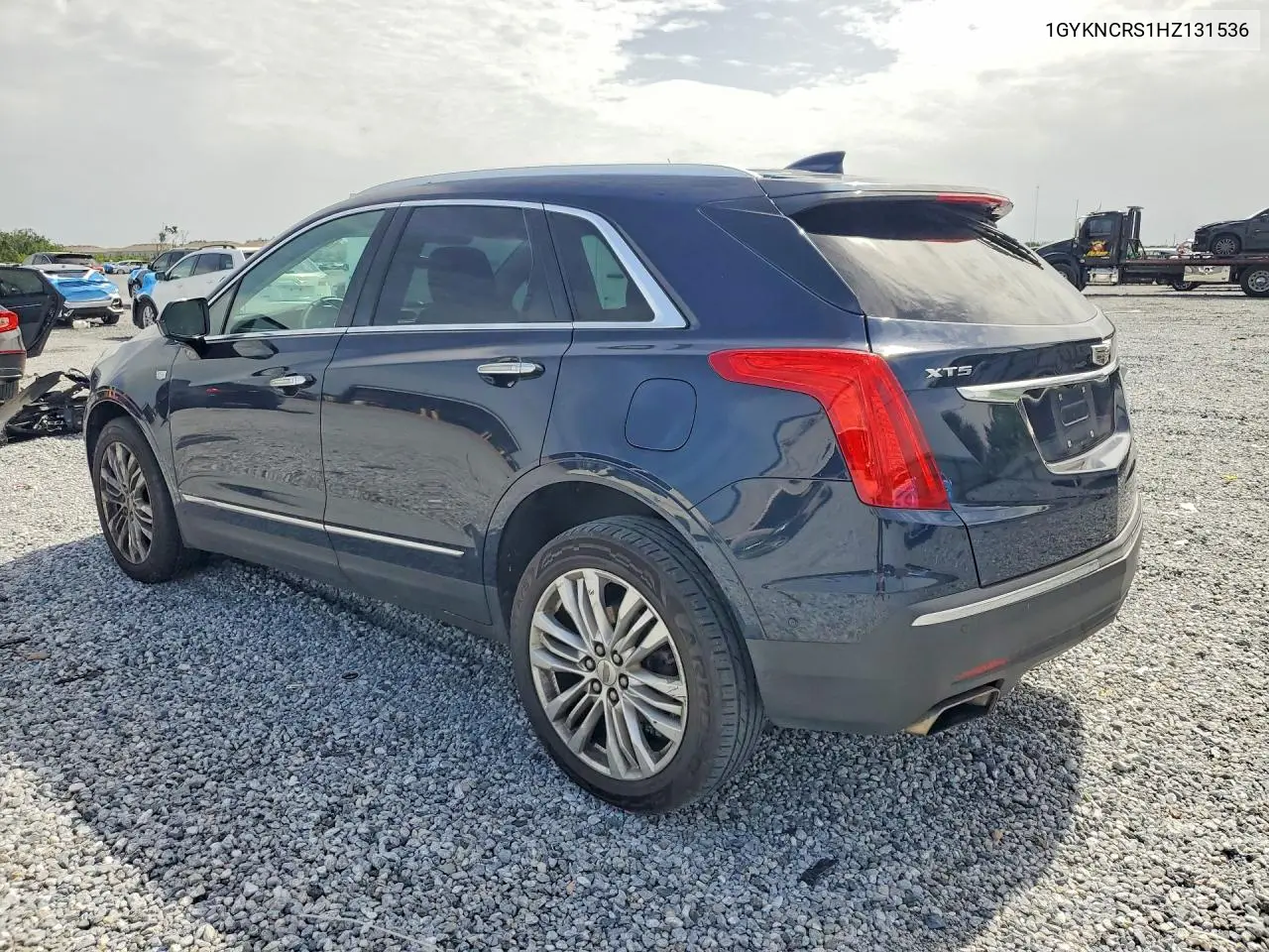 2017 Cadillac Xt5 Premium Luxury VIN: 1GYKNCRS1HZ131536 Lot: 60636536